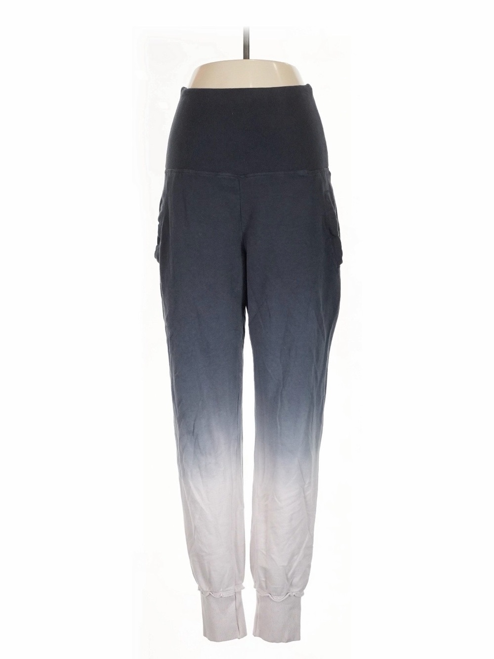 Young Fabulous & Broke Ombre High-Waist Joggers - Navy to Light Gray